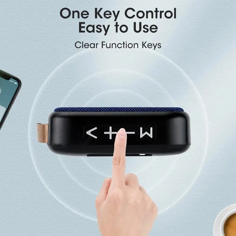 New Wireless Speaker Outdoor Portable Subwoofer Mini Speaker Home Cloth Card Speaker