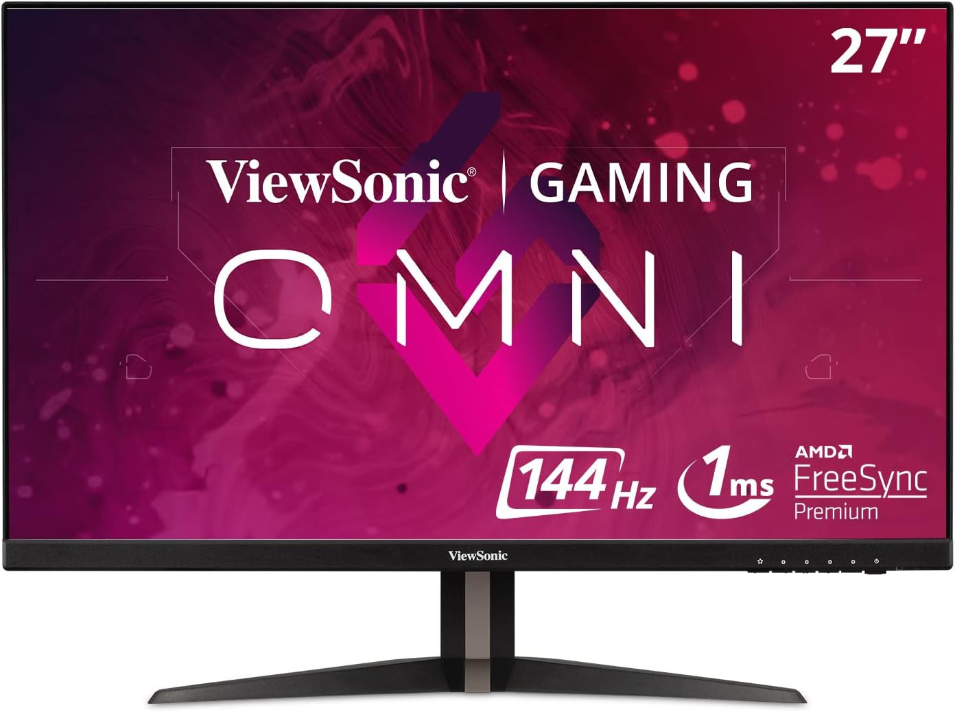 VX2768-2KP-MHD 27 Inch 1440P 1Ms 144Hz IPS Gaming Monitor with Freesync Premium, Eye Care, HDMI and Displayport