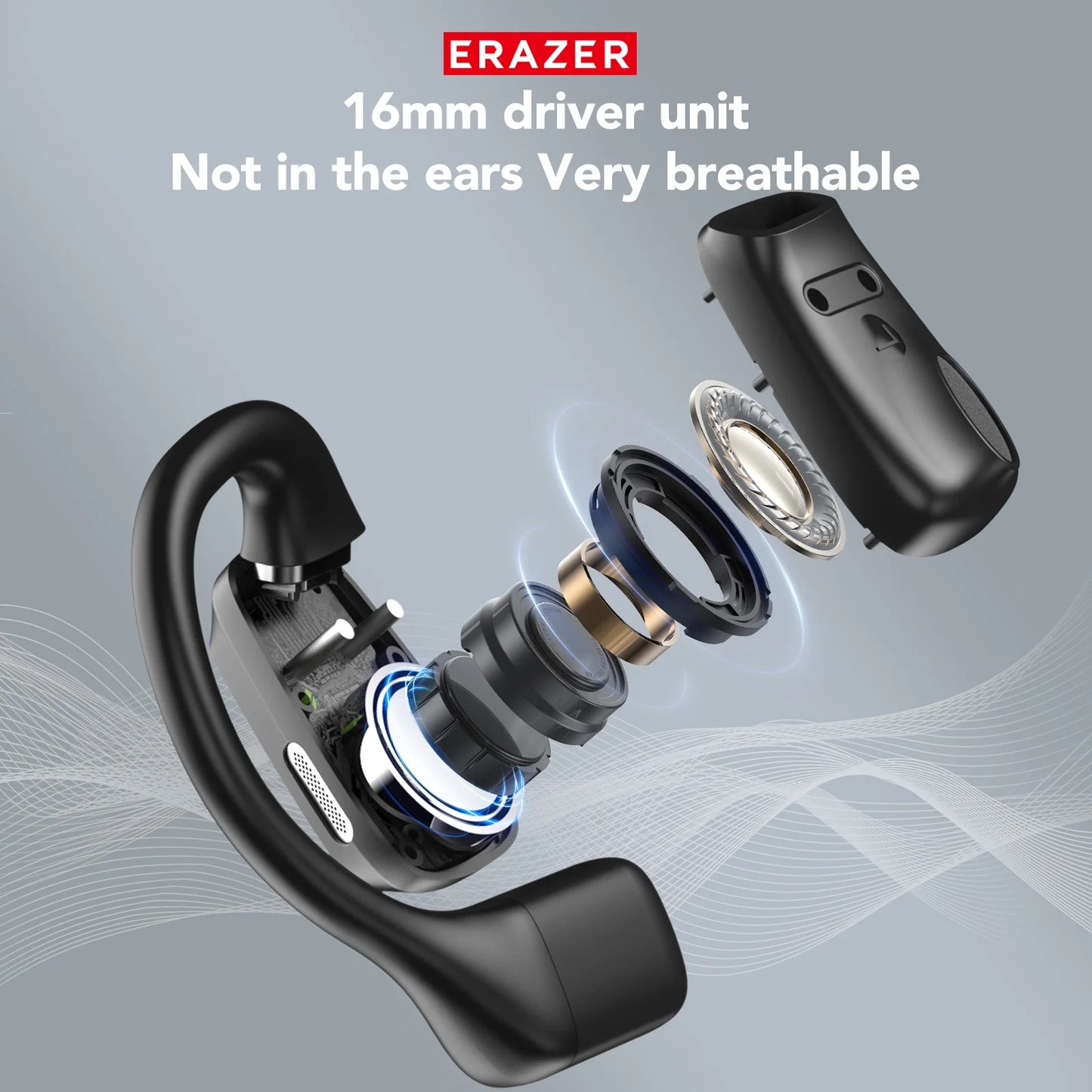 [AI Earphone]Translator  XP6 Bluetooth Earphones Sleep ASMR Headset DIY Equalizer APP AI Wireless Headphones Office Travel