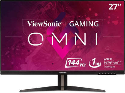 VX2768-2KP-MHD 27 Inch 1440P 1Ms 144Hz IPS Gaming Monitor with Freesync Premium, Eye Care, HDMI and Displayport