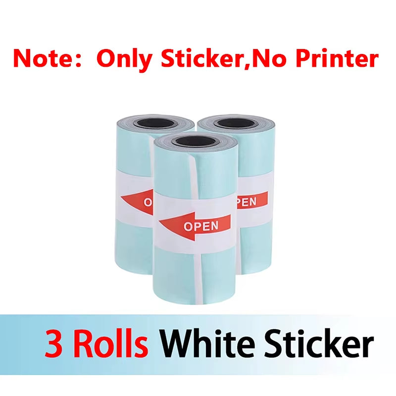 Mini Thermal Printer Wireless BT 200Dpi Label Photo Memo Wrong Question Printing Tag Bluetooth Printer USB Cable Portable